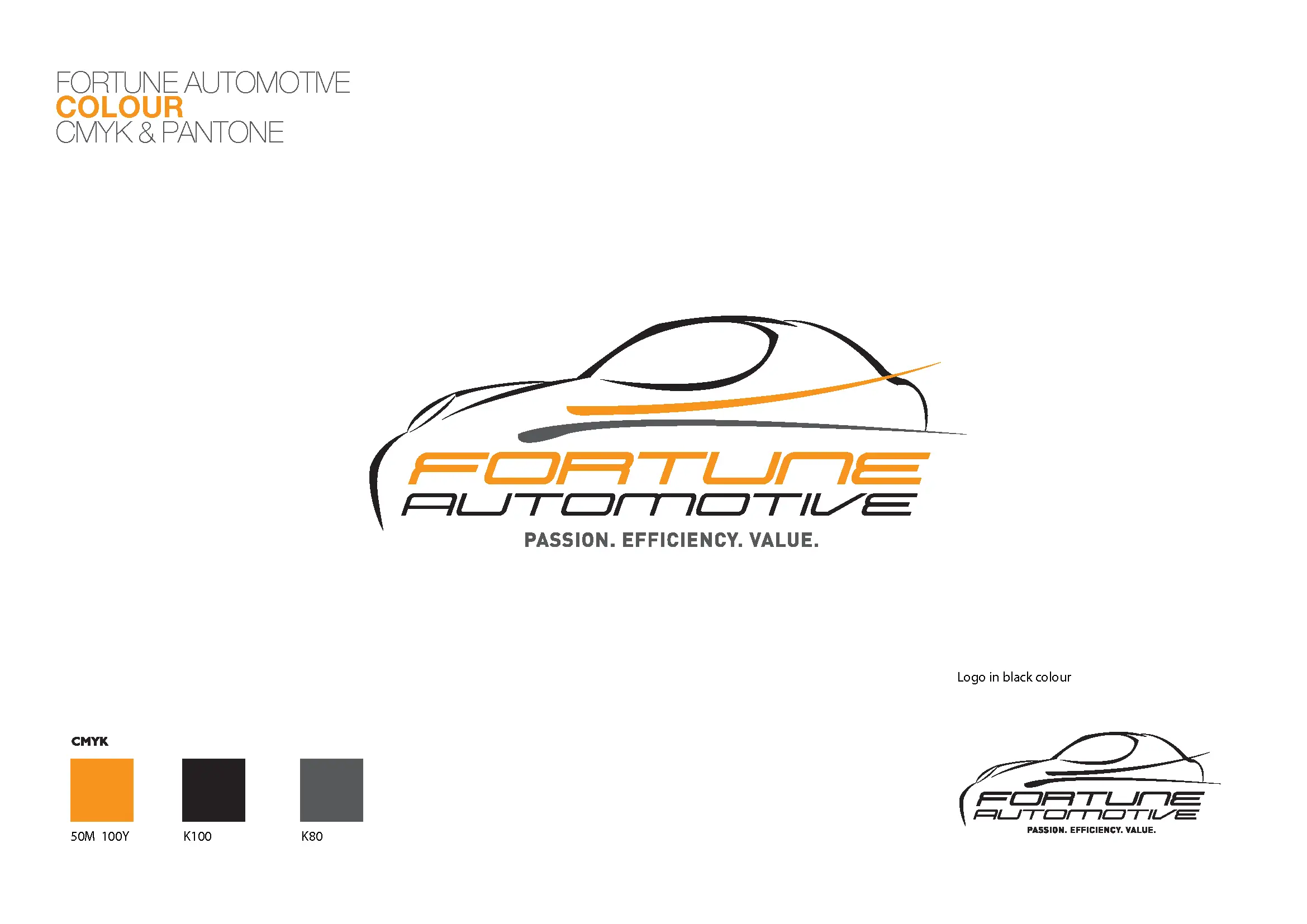 Fortune Automotive mobile website design