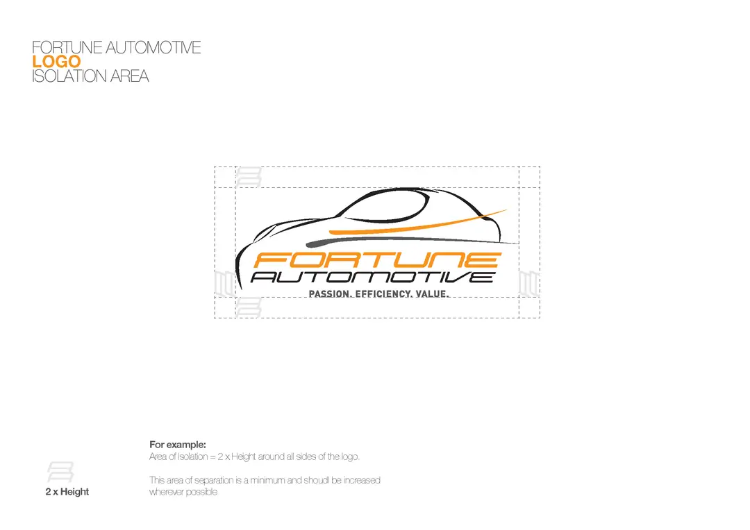 Fortune Automotive workshop signage